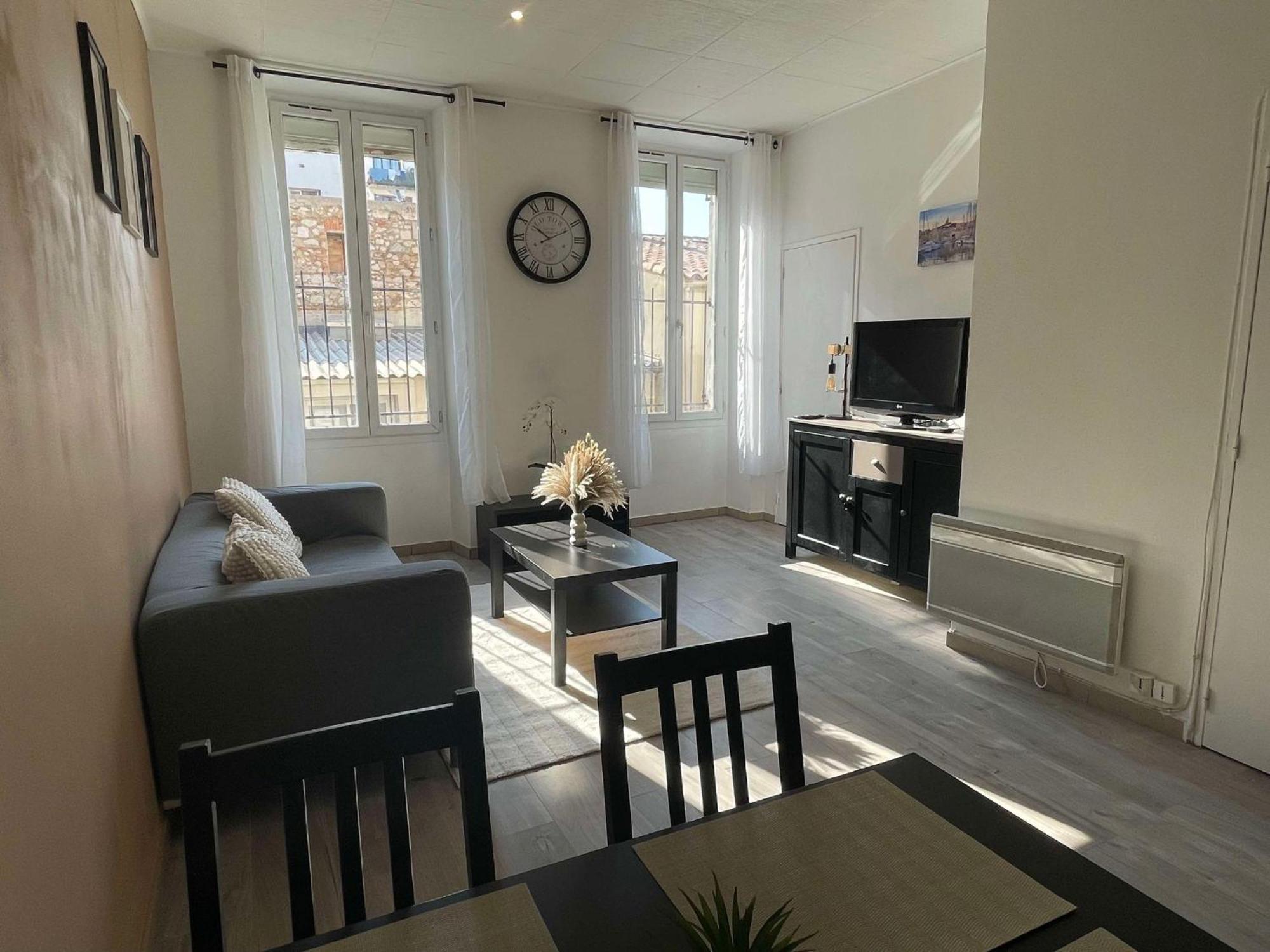 Appartamento Marseille Centre - Wifi - Lave Et Seche Linge - Calme - Cuisine Esterno foto